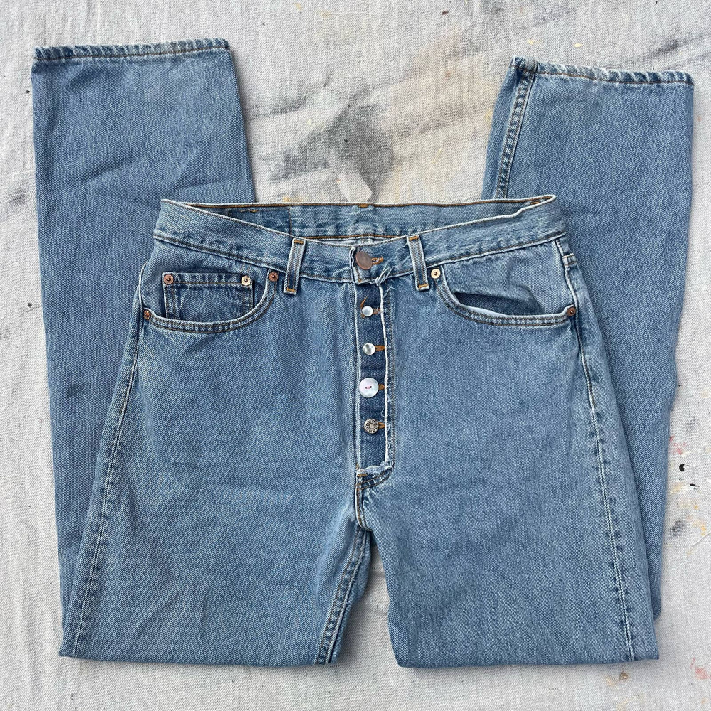 Vintage 90s Rewroked 501 Levis jeans